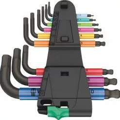 Wera 950/9 Unbrakonøgle Sæt Kompakt Multicolor -Knipex Salg Wera 9509 Unbrakonoegle Saet Kompakt 1632395349 01