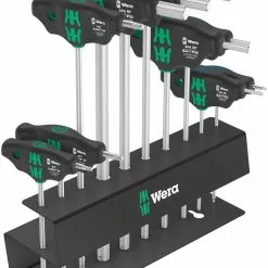 Wera Bicycle Set 6 Unbrako Og Torx T-Nøgle Sæt Med Holder