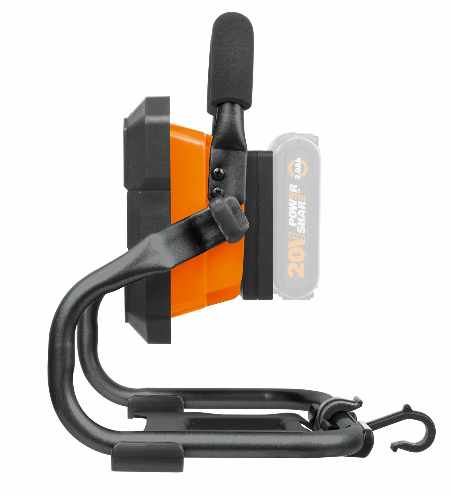 Worx LED Værkstedslampe Til 20V 4 Worx LED Værkstedslampe Til 20V - Billede 2
